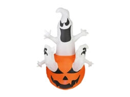 Laxiscreed Globo Inflável De Halloween Para Decoração Animada E Festiva