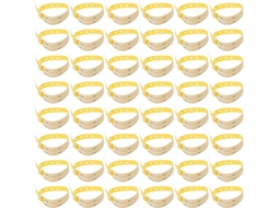 Ukcoco 100 - Pulseiras de Identificação Médica para Hospital, Pulseiras de Identificação Hospitalar Descartáveis para