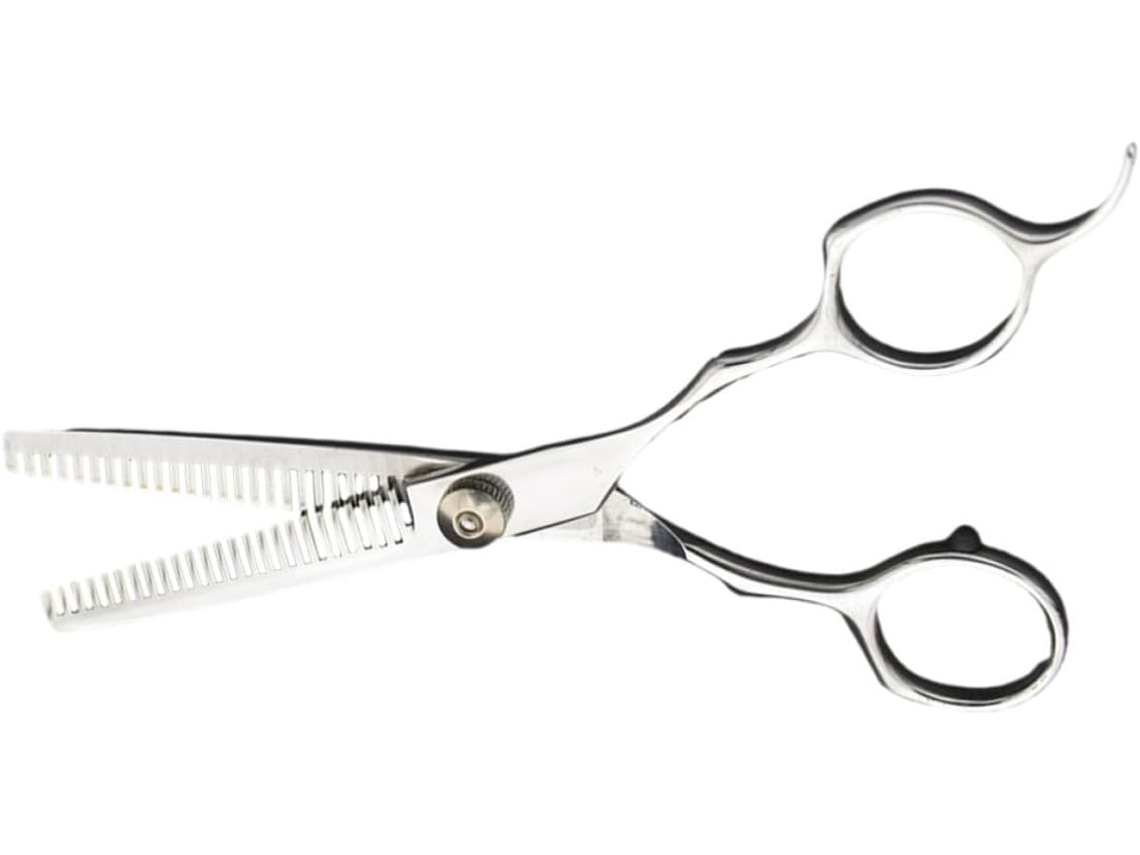 Aparelho de cabelo masculino com 15 cm de comprimento e dentes duplos em aço inoxidável, Ferramentas