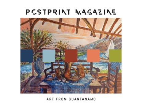 Livro Ode to the Sea: Art from Guantanamo Postprint Magazine (Inglês)