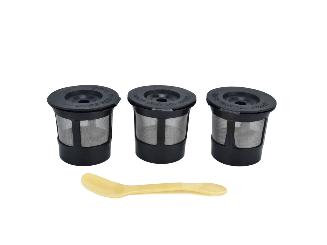 Copo De Filtro De Café Com Colher Cápsula Ajuste Máquina De Café
