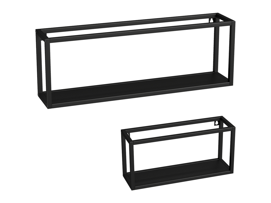 2 Prateleiras de Parede com Capacidade 15kg BTFORUS