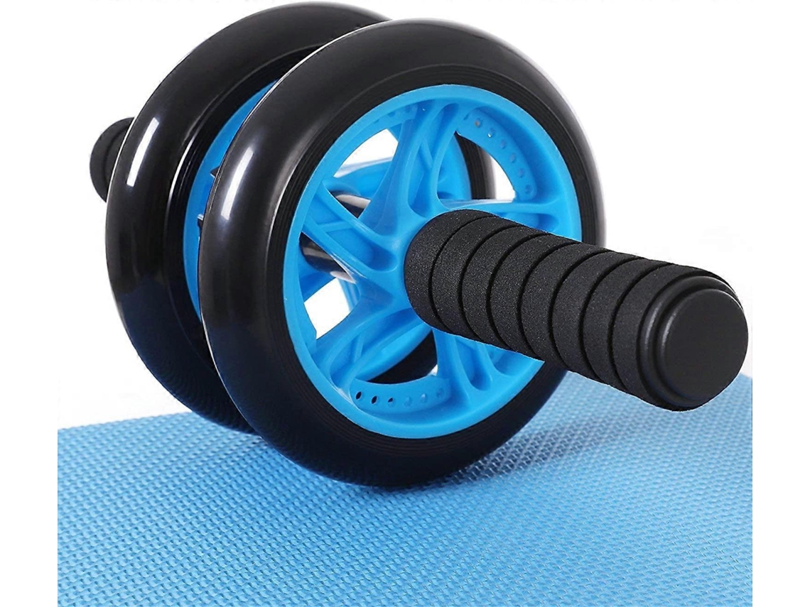 Rebe-rueda Abdominal, Antideslizante, Entrenamiento De Fuerza, Entrenamiento Físico, Azul, Ruedas Silenciosas, Almohadilla Para Rodillas