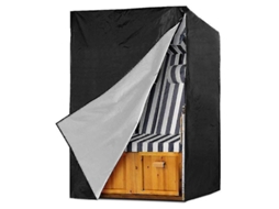 Rebe funda Impermeable para Sillón de Playa Exterior Protector Uv Poliéster 210d Talla 135x105x175cm