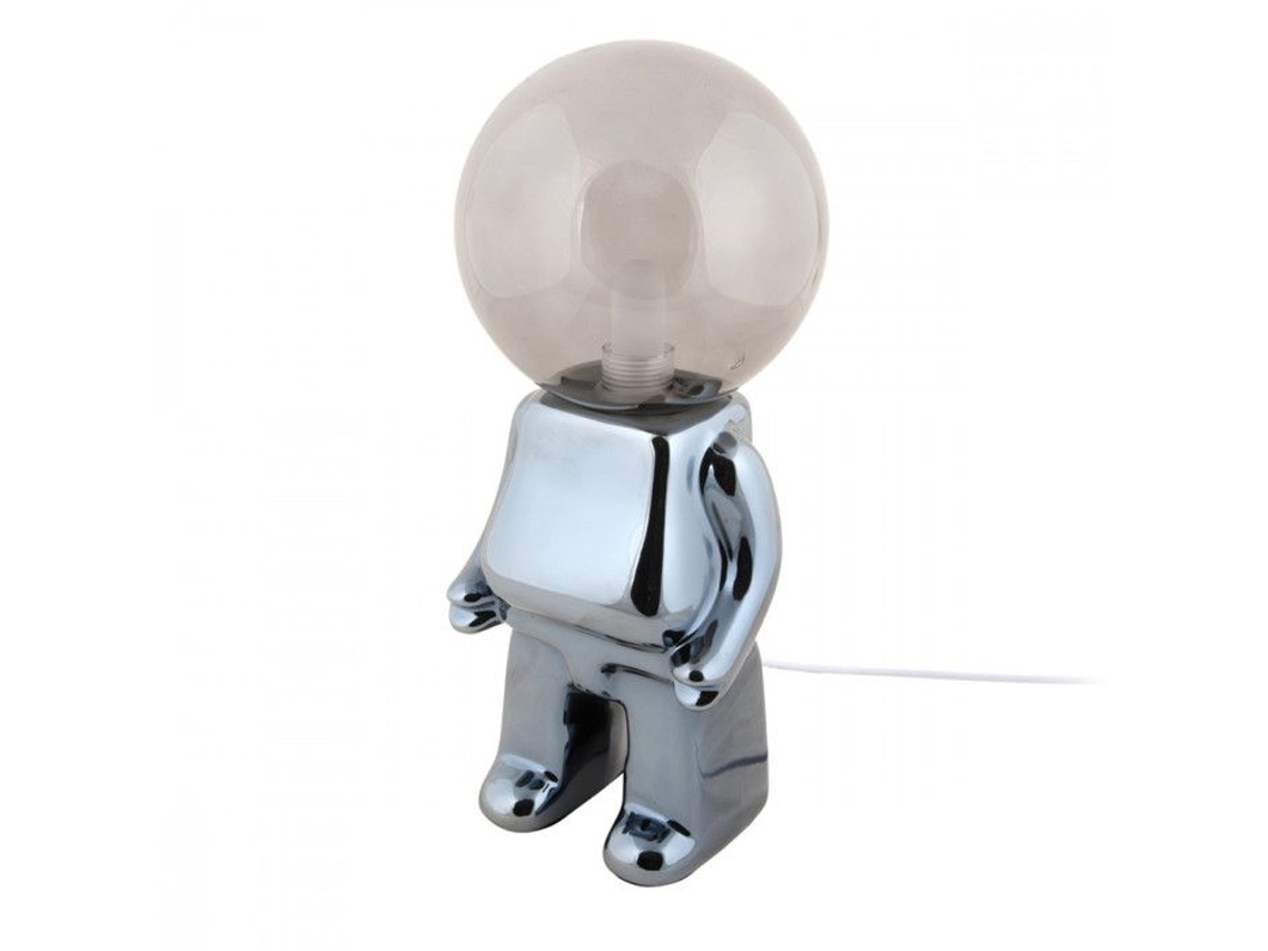 Candeeiro De Mesa Ross Led H27cm Present Time Preto