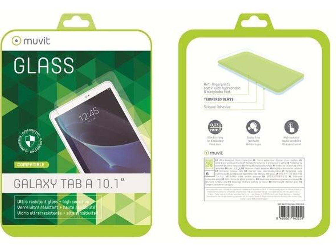 Pelicula de Vidro MUVIT Galaxy Tab