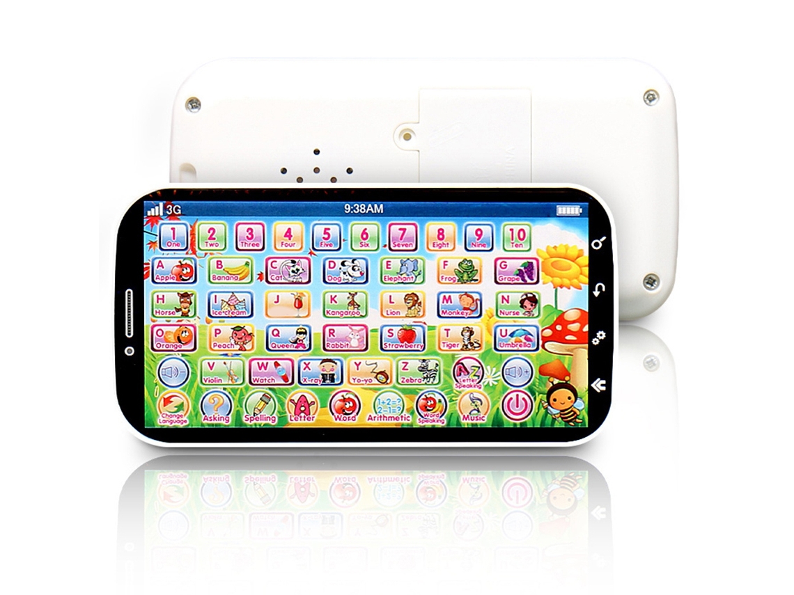 Brinquedo Telefone Infantil Multifuncional Aprendizado De Música E Inglês