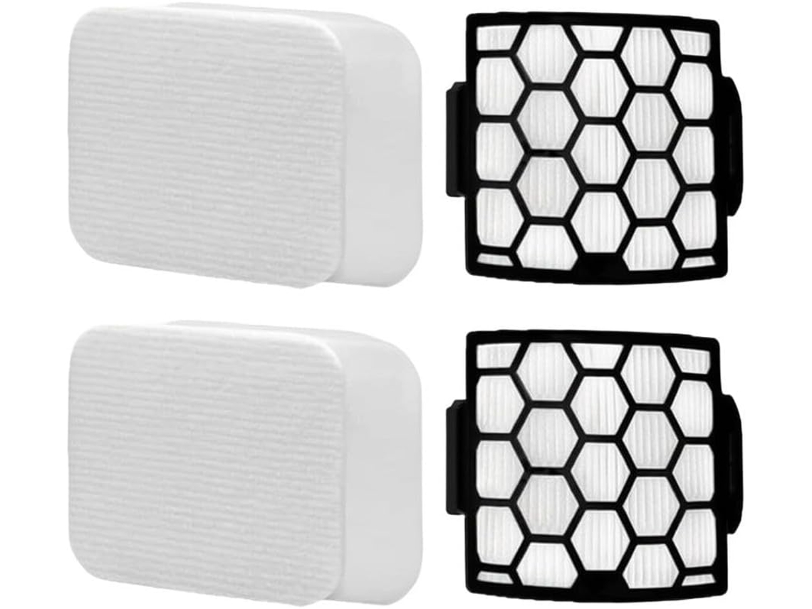 Conjunto De 2 Filtros Reposição Para Aspiradores Shark La300, La802,
