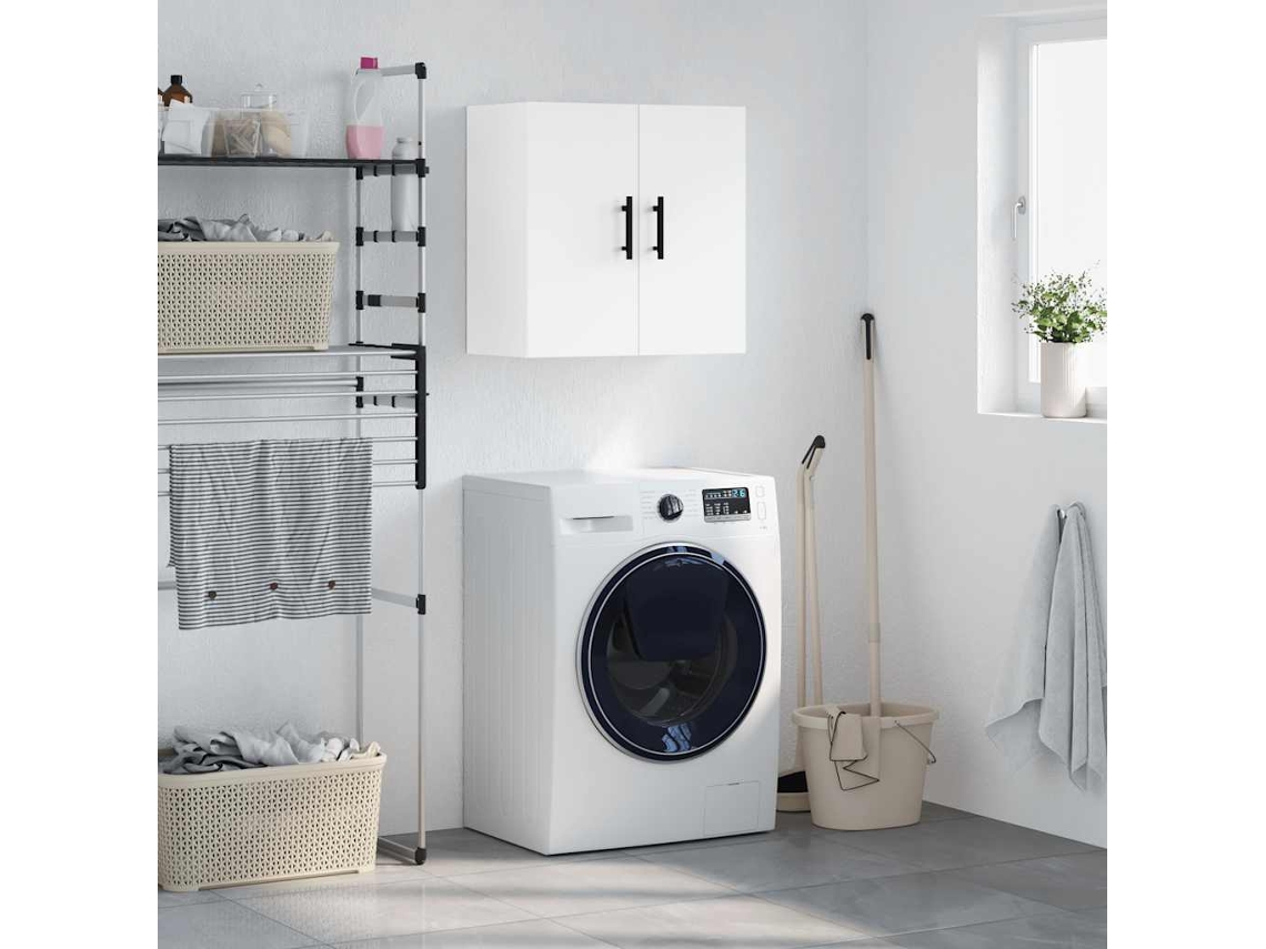 Vidaxl Armário De Parede 60x31x60 Cm Derivados De Madeira Branco