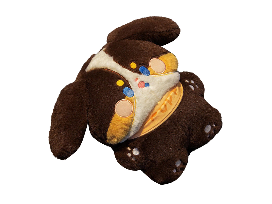 Brinquedo Pelúcia Cachorro Cartoon Portátil Crianças 11x13in Tipo 3