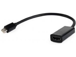 Adaptador HALINUIA Mini Displayport Hdmi A mdpm hdmif 02 (preto)