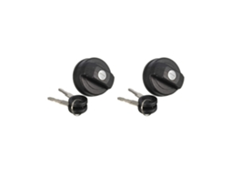 2x Tampa do Depósito de Combustível com Fecho e 4 Chaves para Carros para Lupo e Beetle (gasolina)