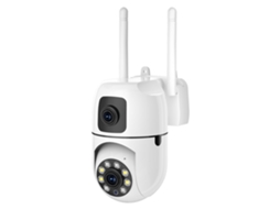 Câmera de Rede Ip Ptz Wifi Hd de 8mp com Visão Noturna. MDUG (1 Unidade, Apenas a Câmera)