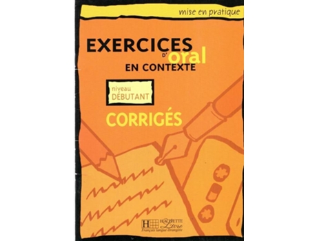 Livro Ex.Contexte Oral Debutant Corriges