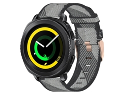 Pulseira De Nylon Trançado De 20 Mm Para Samsung Gear Sport