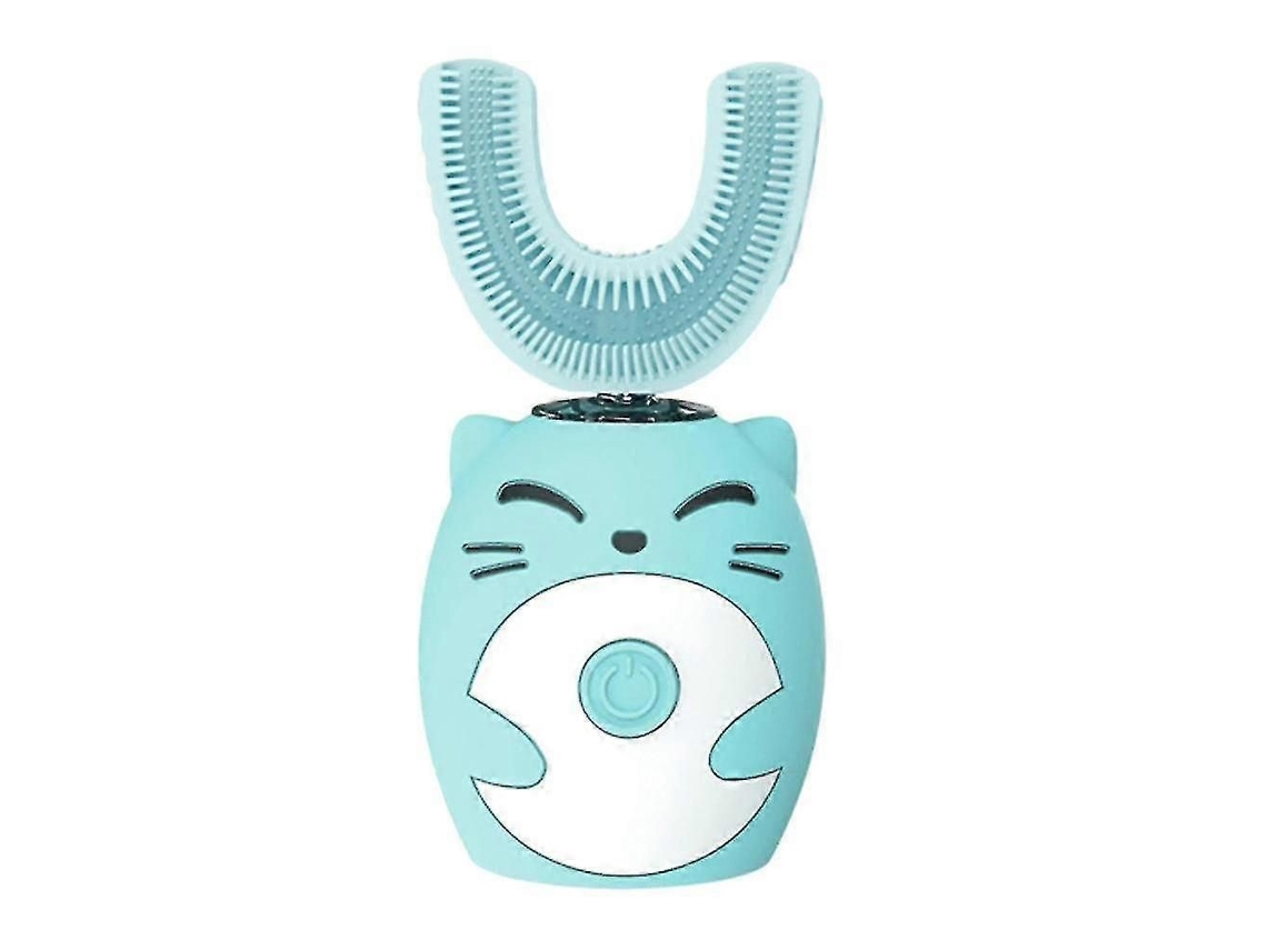 Escova De Dentes Em Forma De U Elétrica Kids Com 3 Modos_f
