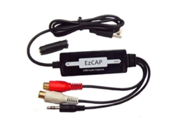 Ezcap-usb - Dispositivo De Captura De Áudio De 3,5 Mm, Conversor De Fita Para Cd/mp3