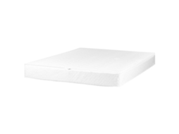 Funda Para Colchón De Agua 160x200 Cm  Beliani Pure De Algodón Blanco 160x200x20
