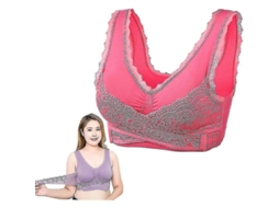 2026 sujetador Inalámbrico Tourmalino Con Moldeado Y Levantamiento Potente para Depuración Linfática Y Comodidad Deportiva