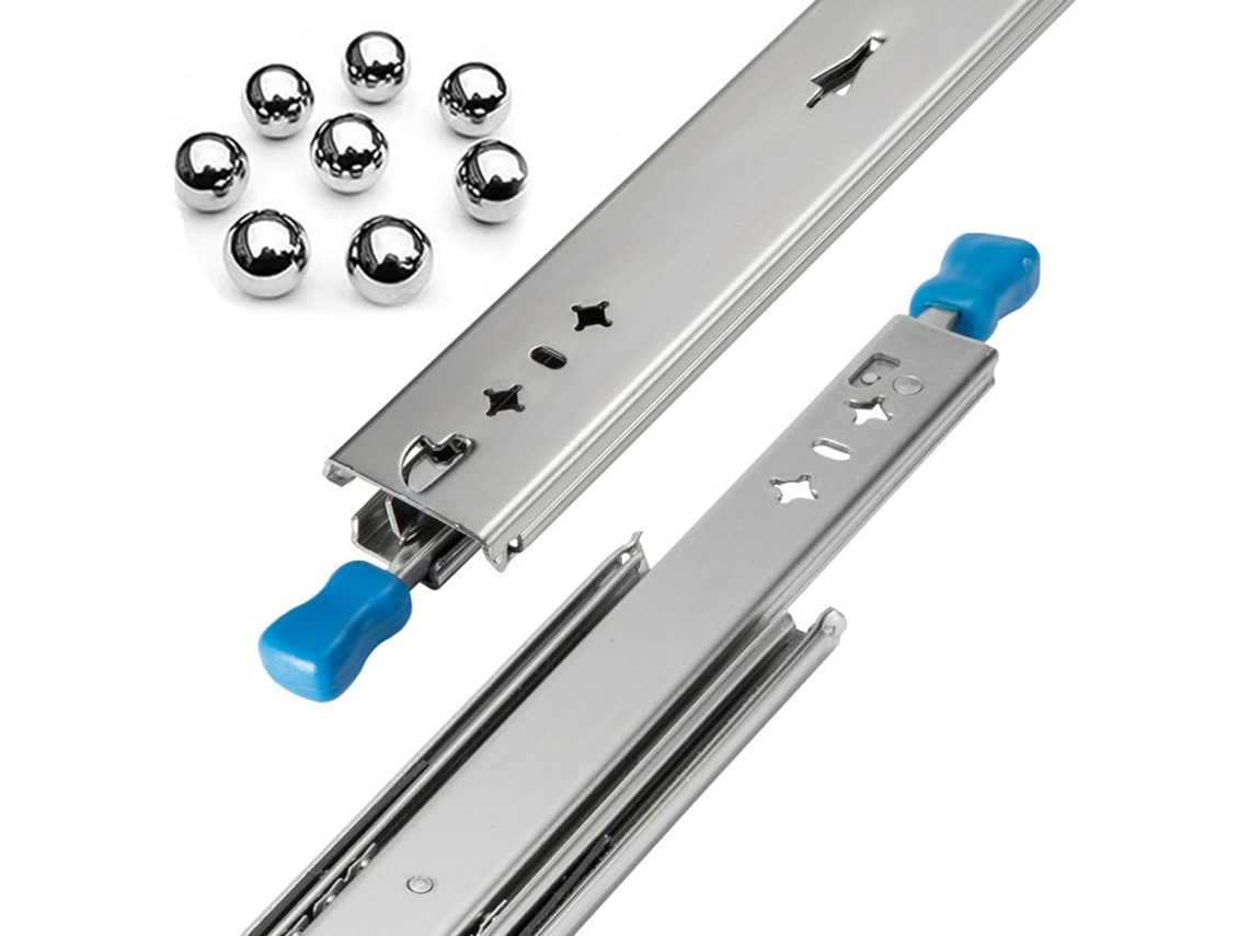 Corrediças de Gaveta Reforçadas com 2 P 1500 mm 120 250 400 mm suave S/MARCA