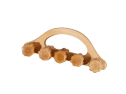 Massageador De Rolos Madeira, Dedos, Pés, Ferramenta Massagem Portátil