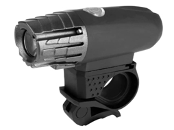 Farol Dianteiro De Bicicleta Led Recarregável Usb Brilhante Yizhood (preto)
