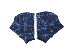 Guantes De Natación Com Dedos Abertos Linjou Para Adultos Treinamento Água Paddle Nylon Elástico Ajustável