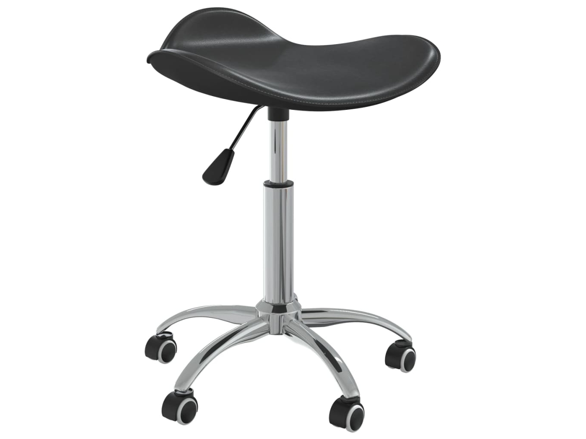 Vidaxl Banco De Salão/spa Couro Artificial Preto