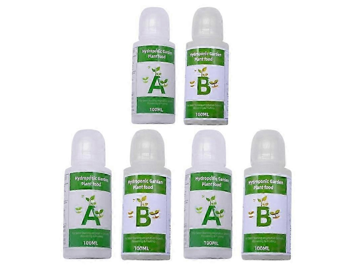 Solucao Nutritiva Hidroponica A E B, Alimento Para Plantas3sets