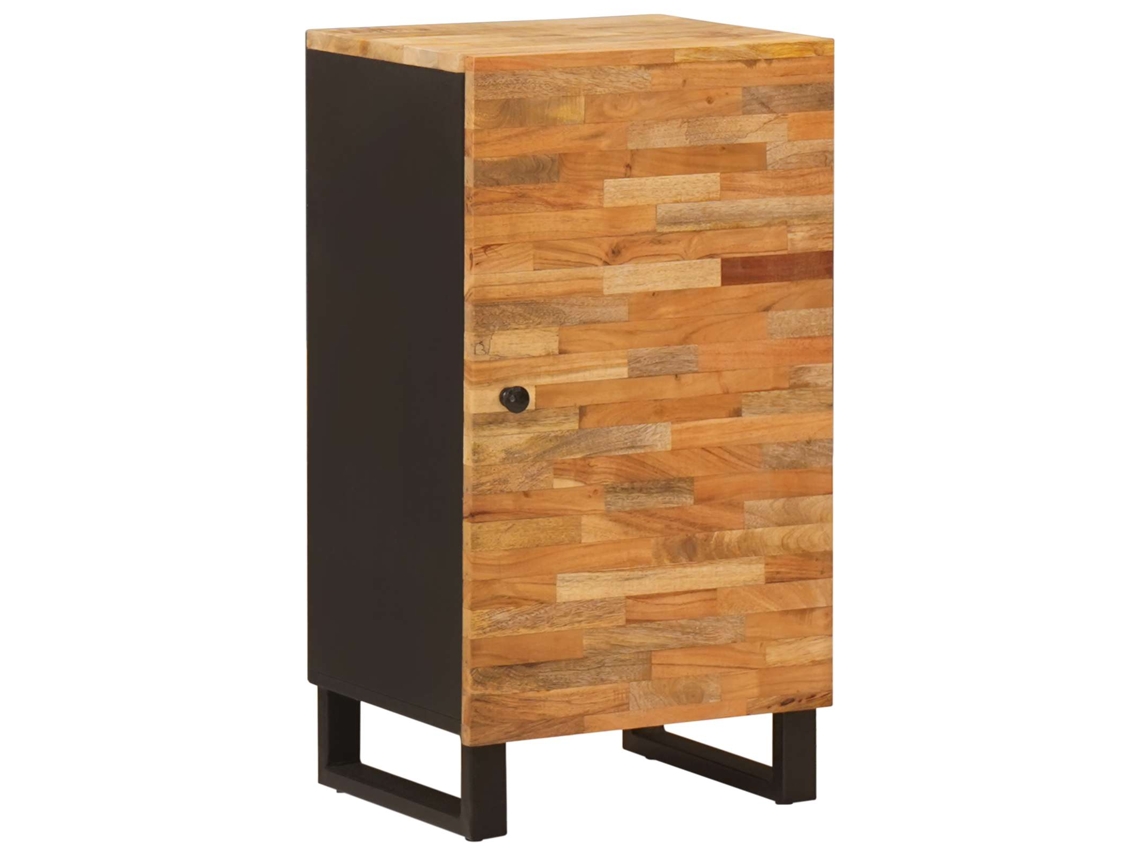 Vidaxl Armário Lateral Com Armazenamento Castanho 40 X 33 X 75 Cm