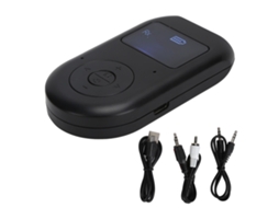 Adaptador Mali Bluetooth 5.0 2 em 1 receptor transmissor com display LCD e áudio sem fio S/MARCA