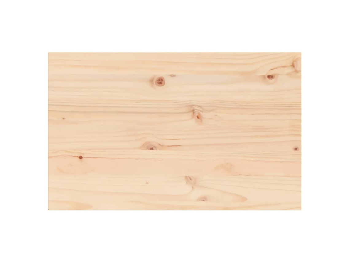 Table Top, Table Tops Vidaxl Marrom Madeira De Pinho (80 X 50 X 2,5 Cm)
