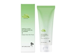 Sabonete Facial Com Centella Asiática, Óleo Hidratante, Minimizador De Poros, Calmante, Para Todos Os Tipos De Pele, Uso Diário.