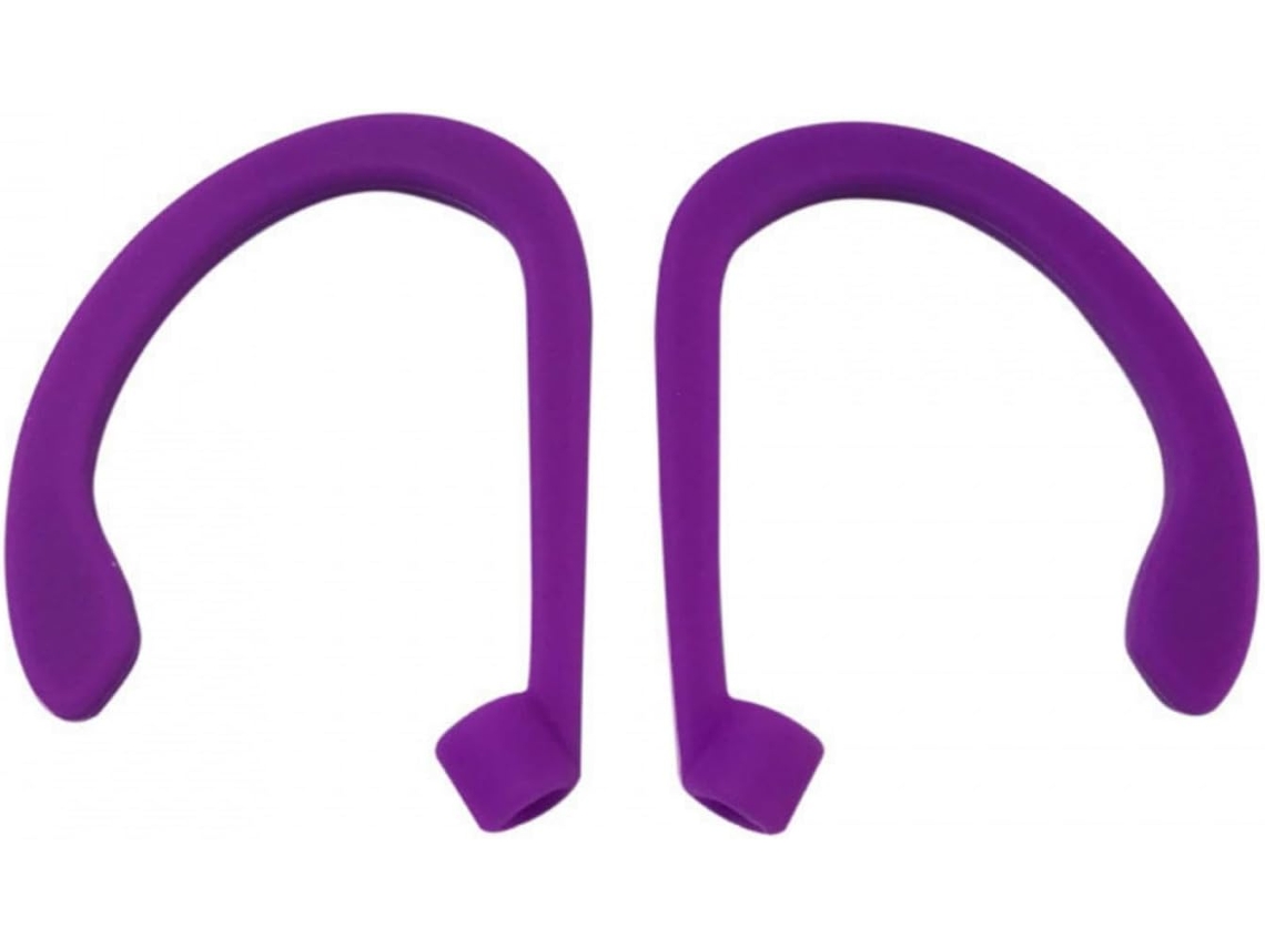 2 Peças Crochets D ' Oreille Em Silicone De Durabilidade Para Écouteurs Compatíveis Alta Elasticidade Pas