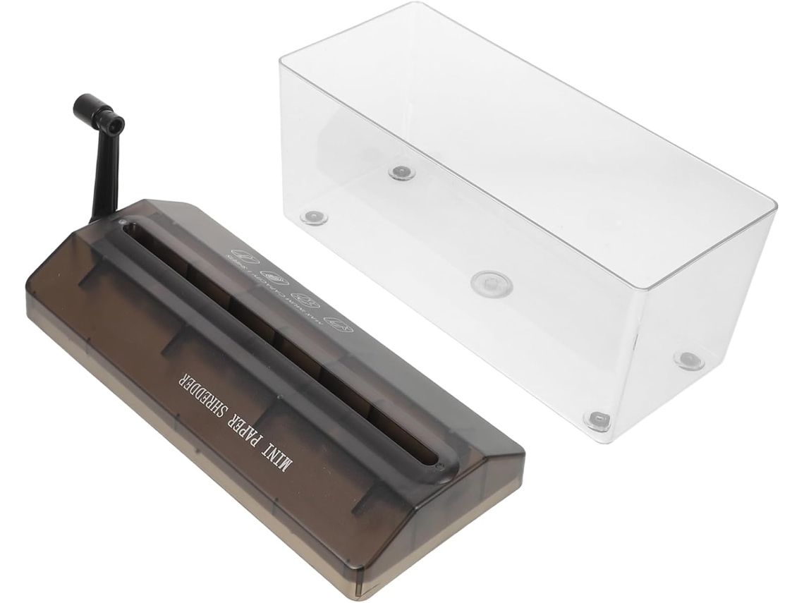 Déchiqueteuse Manuelle Pour Bureau Et Maison Silencieuse Et Compacte Coupe Bandes For Documents