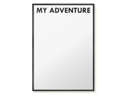 Magnetic Board For Wall My Adventure For The Bedroom Espelharte (70x100 Cm)