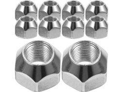 Rodas de aço carbono Porcas 1/2-20, conjunto de 10 peças, para reboque e suplementos