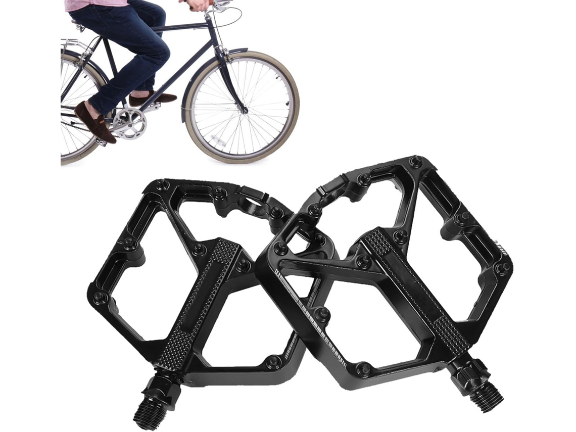 Pedais De Bicicleta Estrada Para Adultos, Versáteis, Leves E Planos.