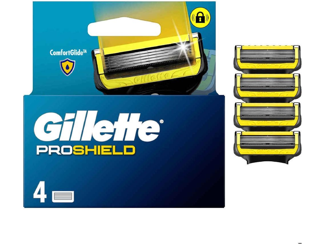 Recarga de Lâminas Proshield GILLETTE emb. 4 un