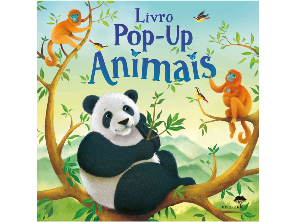 Livro Pop-Up Animais (Português)
