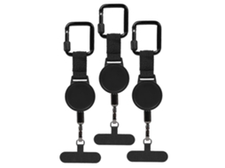 Suporte Retrátil Antifurto para Celular com Cordão, Chaves GOKOCO