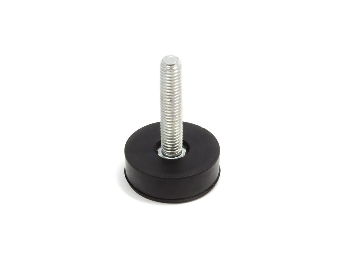 Pé Nivelador de Borracha Ø8ma H50mm para Máquina de Lavar Roupa Lft000un