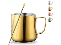 Melk-espuma - Caneca De Leite - Caneca De Espuma De Leite - Ouro 350 Ml