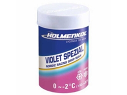 HOLMENKOL Cera Grip Violet Spezial +0°c/-2°c 45 G Roxo