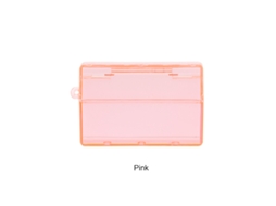 Capa Para Cartuchos De Cigarro Aquecidos Sem Combustão Iqos Iluma 6ª/7ª Geração 8.5x5.3x2.05cm Plástico Rosa Transparente Fwinl