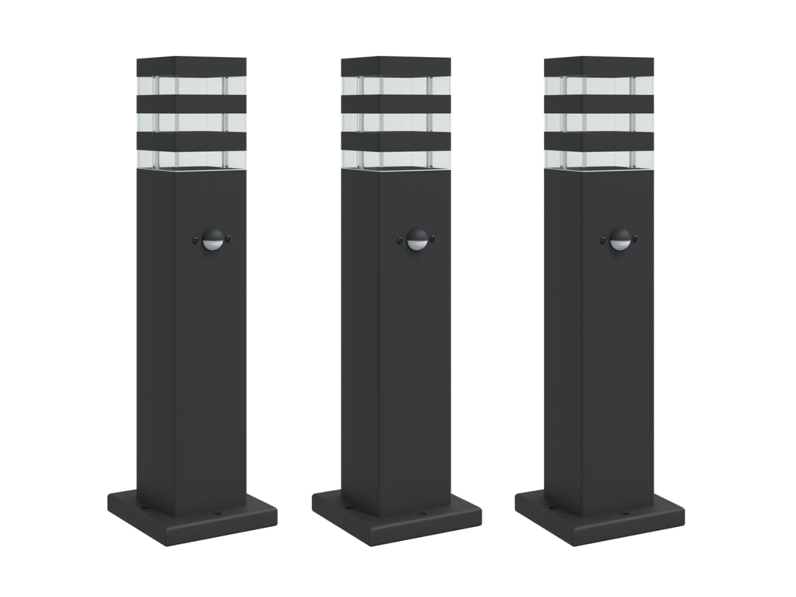 Outdoor Floor Lamp, Outdoor Floor Lamps Vidaxl Preto Alumínio (50 Cm)