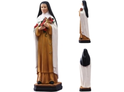 Estátua De Santa Teresa De Lisieux, Estátuas Religiosas Católicas De 20 Cm, Figuras De Resina Para Prateleira