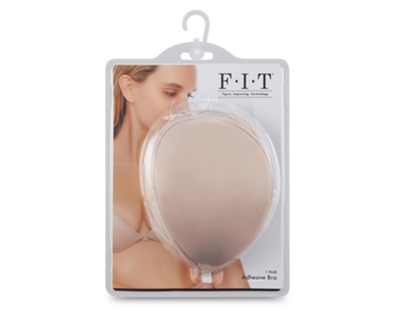 Seamless Self Adhesive Push Up Bra In Beige Invisible Lift And Support Fit