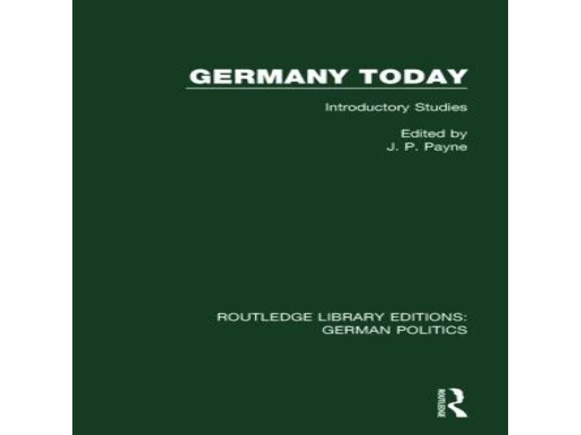 Livro Germany Today Introductory Studies de Taylor Francis Ltd (Inglês)