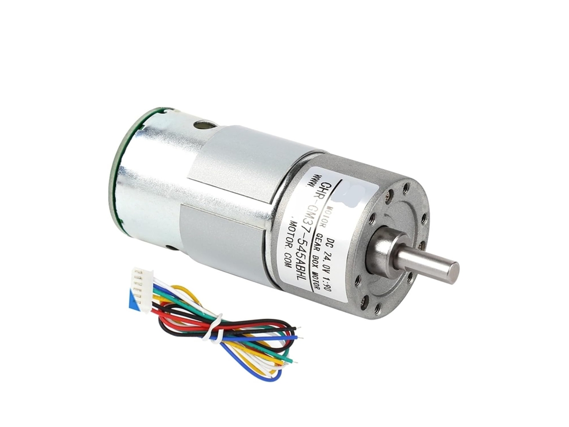 Motorredutor Com Encoder De Efeito Hall Cc Gm37-545, Medição De Velocidade